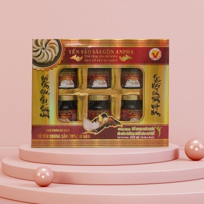 Tổ yến chưng sẵn (10%) Vị Sâm
