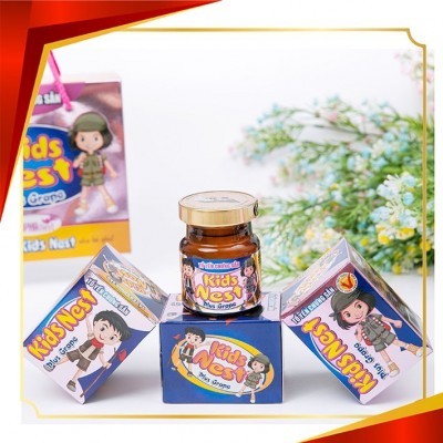 Tổ yến chưng sẵn Kids Nest hương nho