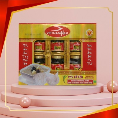 Tổ yến chưng sẵn Vietnamnest - 12% tổ yến