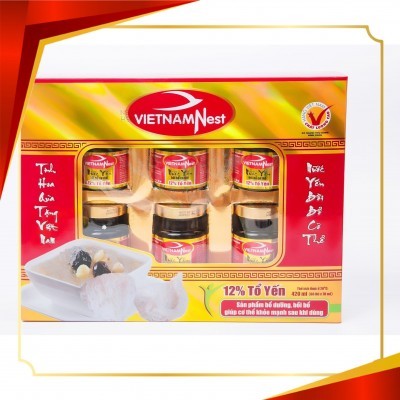 Tổ yến chưng sẵn Vietnamnest - 12% tổ yến