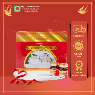 Tổ yến chưng sẵn đường phèn - 10% tổ yến (dạng lốc)