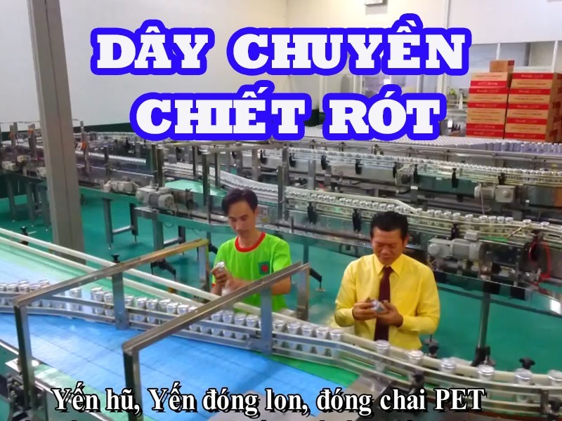 Chuyển giao dây chuyền đóng chai/lon/pet